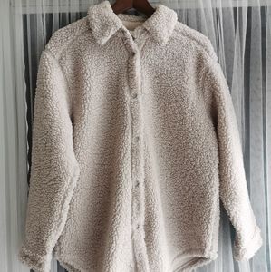 H&M Sherpa Shacket